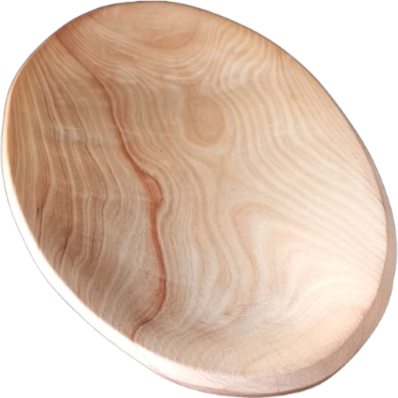 Tabla Cóncava de Cóctel Artesanal en Madera de Ciruelillo